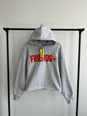 New Vlone x Fragment Design Friends Authentic Grey Box Logo